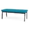 Lesro Newport 2 Seat Bench, 45 in W 21 in L 18.5 in H NP2001 - alternate 3
